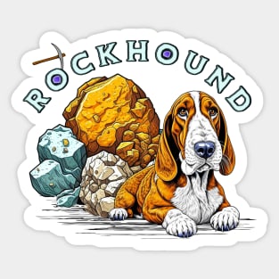 Rockhound Pun Sticker
